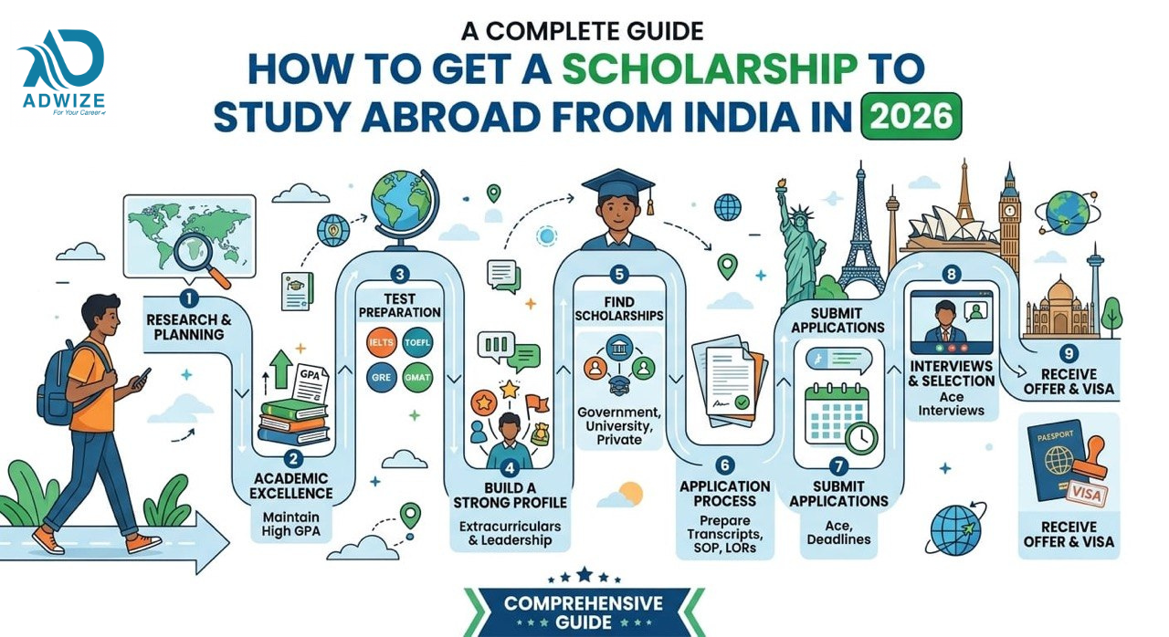 Scholarships for Indian Students Abroad 2026